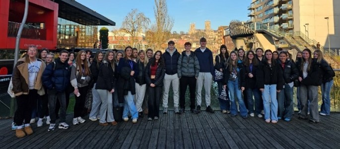 Group of Psychology students at Lincoln University.